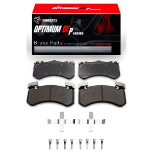 Audi A6 Brake Pads - Front - R1 Concepts - Optimum OE - `11-`19